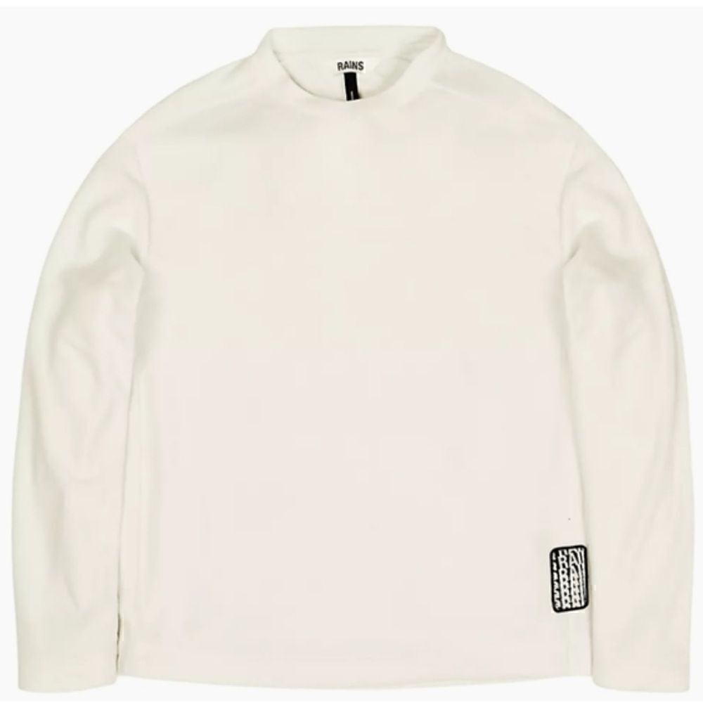 NWTs RAINS Fleece Sweatshirt in Fossil Size Medium